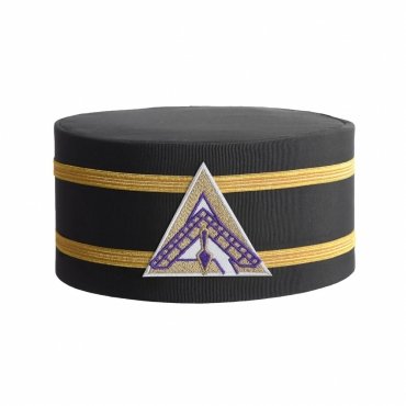 Royal & Select Masters English Regulation Crown Cap White Patch & Double Braid