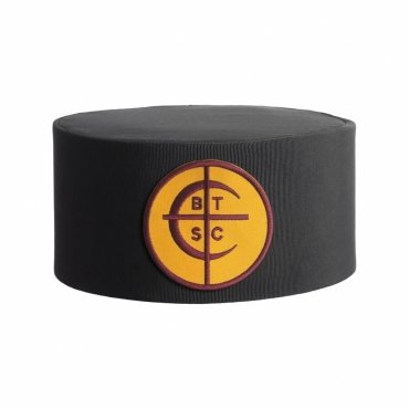 The Council Of Crusaders PHA Crown Cap Black With Round Gold Patch