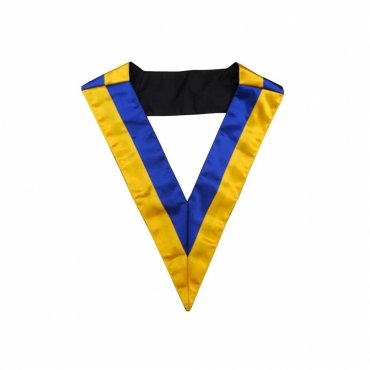 20th Degree Scottish Rite Collar Blue & Yellow