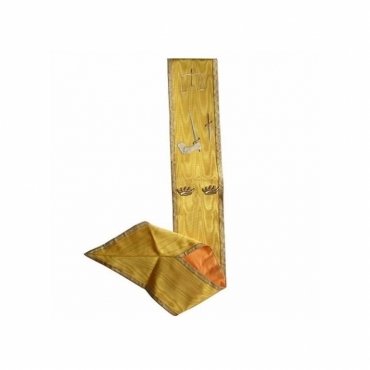 16th Degree Scottish Rite Sash - Gold Moire
