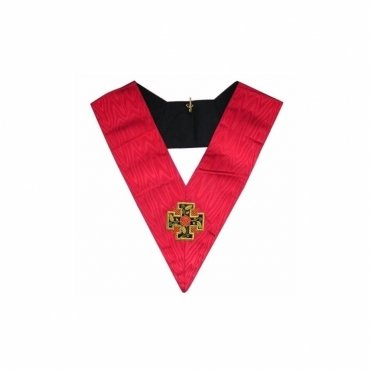 18th Degree Scottish Rite Collar Hot Pink Moire