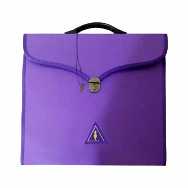 Council Apron Case - Purple Leather Different Sizes MM, WM, Provincial
