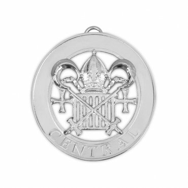 Allied District Grand Officer Collar Jewel - Silver Plated