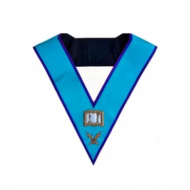 Orator Memphis Misraim French Regulation Officer Collar Hand Embroidery