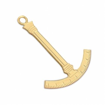 Grand Superintendent Allied Masonic Degrees Collar Jewel - Gold Finish