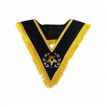 Worthy Patron OES Collar Royal Blue or Blue Velvet