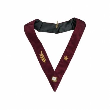 14th Degree Scottish Rite Collarette Perfect Elu Maroon