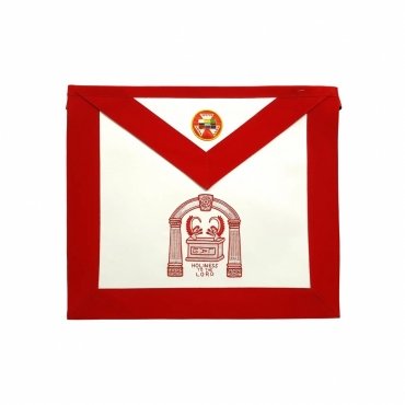 PAST HIGH PRIEST ROYAL ARCH CHAPTER APRON - RED