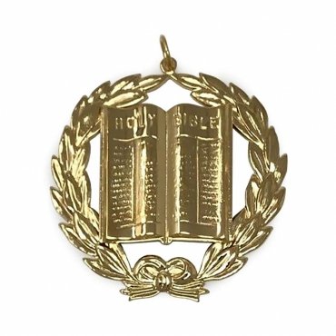 Grand Chaplain Blue Lodge Officer Collar Jewel - Gold
