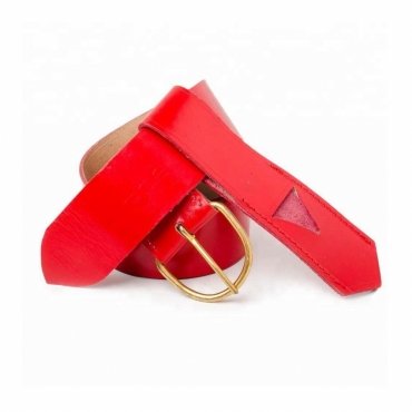 Masonic Regalia Belt - Frog Red