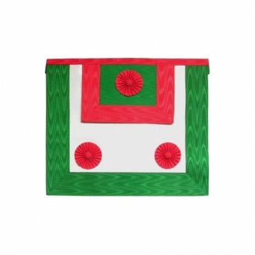 KNIGHTS OF ST.ANDREW SCOTTISH RITE APRON QUADRILATERAL FLAP