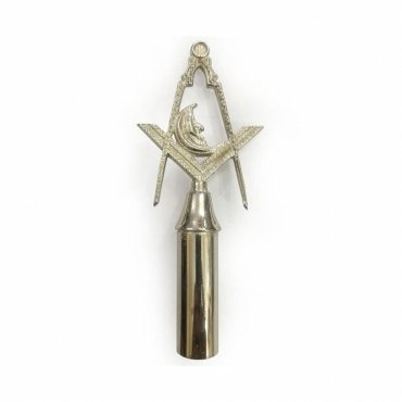 Junior Deacon Blue Lodge Rod Top - Silver or Gold