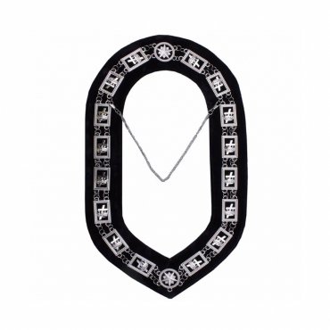 LOCOP PHA Chain Collar Gold Plated on Black Velvet