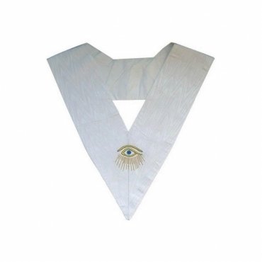 28th Degree Memphis Misraim French Regulation Collar Eye with Rays
