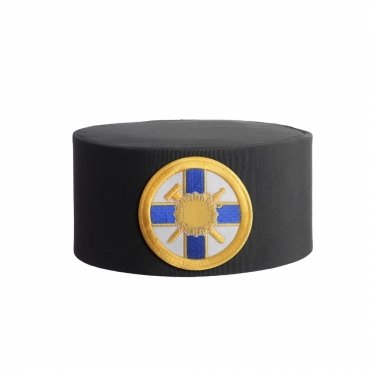 Eminent Prior Knights of the York Cross of Honour Crown Cap White & Gold Patch