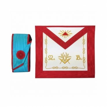 Worshipful Master Scottish Rite Regalia Set - Moire