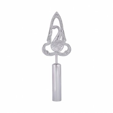 Junior Steward Blue Lodge Rod Top - Sliver Plated