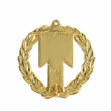 Grand Standard Bearer Knights Templar Commandery Officer Collar Jewel - Gold Plated