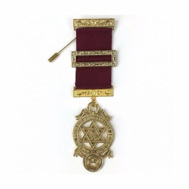 Principal English Royal Arch Breast Jewel - Gold Plated