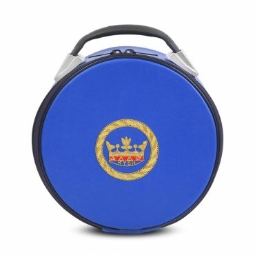 Knights of the York Cross of Honour Crown Cap Case - Blue