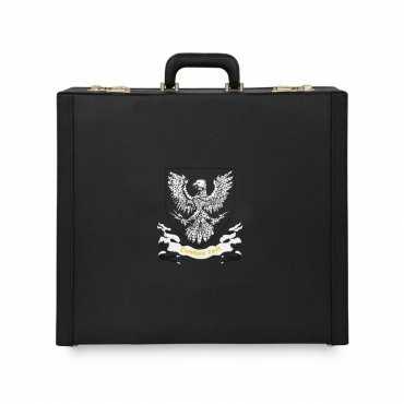 Scottish Rite Apron Case - White Emblem Hand Embroidery Personalization Various Sizes & Materials