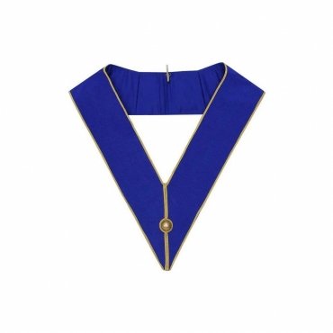 Provincial Craft English Regulation Collar Royal Blue Moire