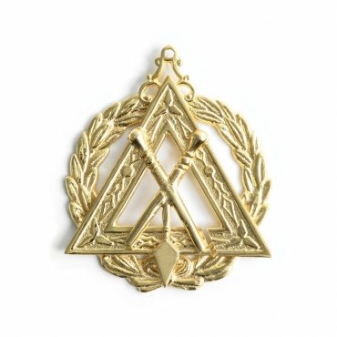 Grand Steward Royal & Select Masters Officer Collar Jewel - Gold Plated