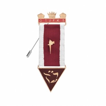 Grand Tiler of Solomon AMD Breast Jewel - Gold Plated