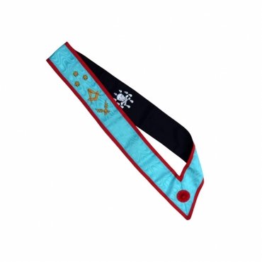 Master Mason Scottish Rite Sash - 3 Stars & Acacia