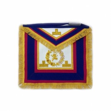 SENIOR DEACON MARK ENGLISH REGULATION APRON HERMES EMBLEM