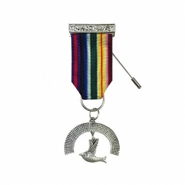 Royal Ark Mariner AMD Breast Jewel - Silver Plated