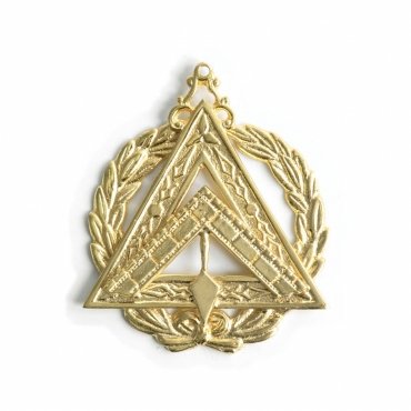 Grand Master Royal & Select Masters Officer Collar Jewel - Gold Plated