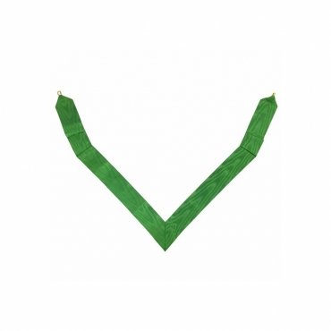 Allied Masonic Degrees Collarette Green Moire